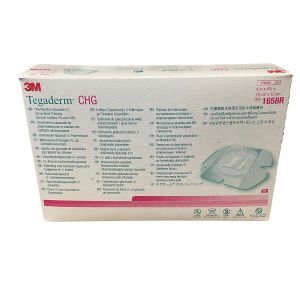 3M™ Tegaderm™ CHG IV, verband met chloorhexidine gluconaat, 10cm x 12cm  25st