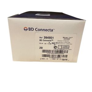 BD Connecta™ 3-way stopcock Luer-Lock Wit  20st