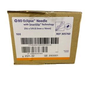BD Eclipse safety needle 25G Oranje 0.5 x16mm 100st