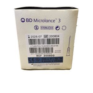 BD Microlance naald 23G Blauw 0,6x25mm 100st