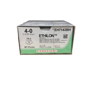 Ethicon Ethilon|FS-2|19mm|Blauw|4-0|75cm|36st