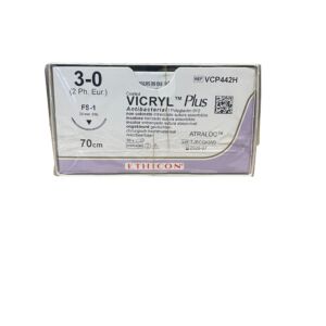 Ethicon Vicryl| FS-1| 24mm| Ongekleurd| 3-0| |70cm|36st