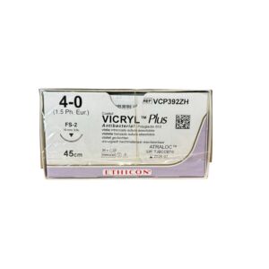 Ethicon Vicryl Plus  |F2|19mm|Paars| 4-0|45cm| 36st