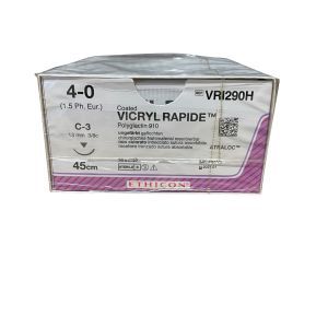 Ethicon Vicryl| Rapide|C-3|13mm|Ongekleurd|4-0|45cm|36st