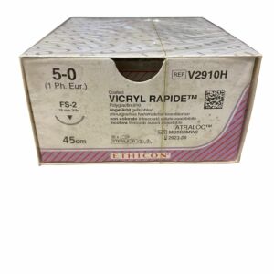 Ethicon Vicryl Rapide FS-2; 19mm; Ongekleurd ;5-0; 45cm 36st