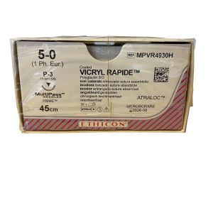 Ethicon Vicryl® Rapide ; P-3 ; 13mm ; Ongekleurd ; 5-0 ; 45cm 36st