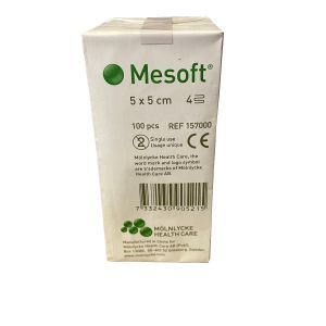 Mesoft S 30 g/m2 - 4lgs 5x5  NON STERIEL 100st