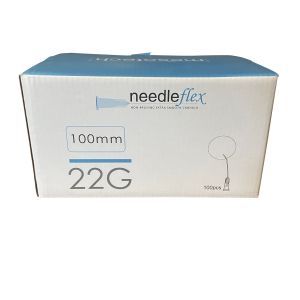 Needleflex 22G x100mm flexible cannula  blunt tip 20st