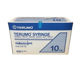 Terumo Syringe 10ml Excentric  100st