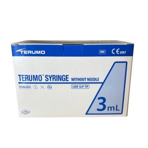 Terumo Syringe 3ml Luer-Slip 100st
