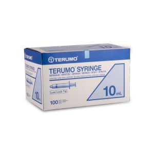 Terumo Syringe 10ml Luer-Lock Tip 100st