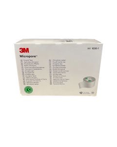 3M™ Micropore™ Chirurgische Hechtpleister 2.5 cm x 9.1 m 12st 