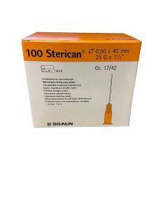 B.BRAUN  Sterican 25G Oranje 0,5x40mm 100st