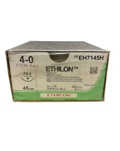 Ethicon Ethilon  FS-2 ; 19mm;Zwart ;4-0; 45cm  36st