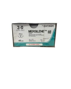 Ethicon Mersilene  FS-2  ; 19mm; Groen  3-0;  45cm ; 36st 