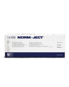 Norm-ject 5 (6 ) ml  , luer lock 2-delig, 100st 