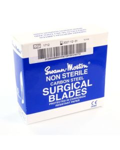 Swann Morton, scalpelmes, niet-steriel (blauw) Ds 100st. (20x5st.)