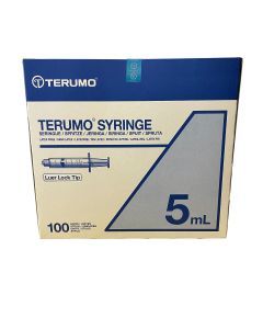 Terumo Syringe 5ml Luer-Lock 100st
