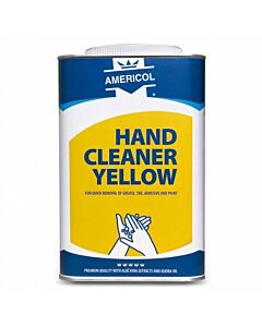 Americol hand cleaner Yellow 4 x 4.5L